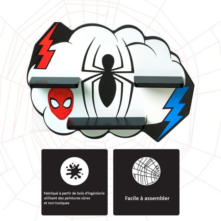 Etagère Murale Spiderman